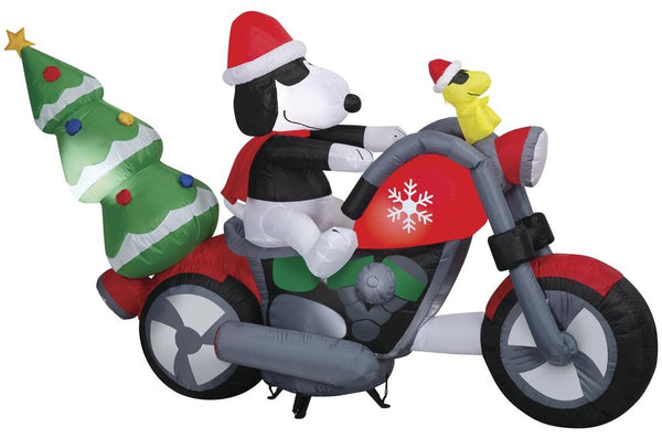 Airblown Inflatable Santa Motorcycle cheapest 7' Yard