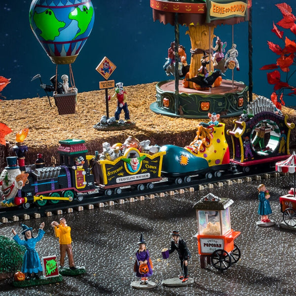 Lemax high quality Halloween train set