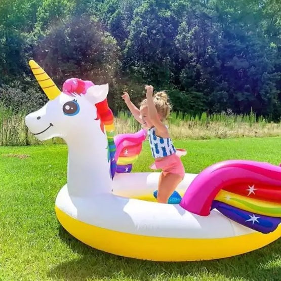 Intex Mystic Unicorn Inflatable Spray Pool