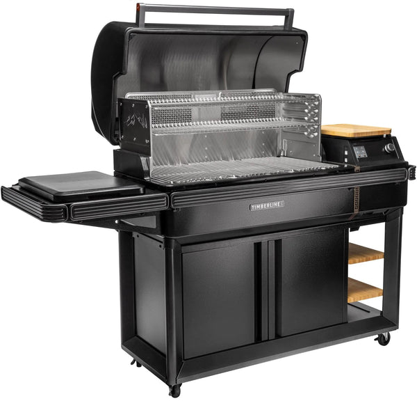 Traeger Timberline Wi-Fi Pellet Grill w/ Built-In Kit - TBB86RLG