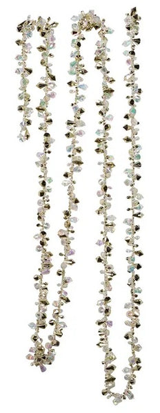 Iridescent and Gold Beaded Garland - Item 106075