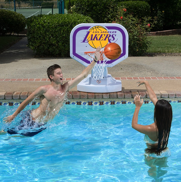 NBA Los Angeles Lakers Over The Door Mini Basketball Hoop