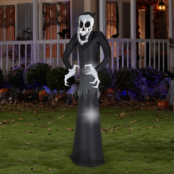 7' Airblown® Inflatable Welcome Reaper by Gemmy