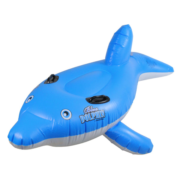 Blue Dolphin Ride-On by Swimline