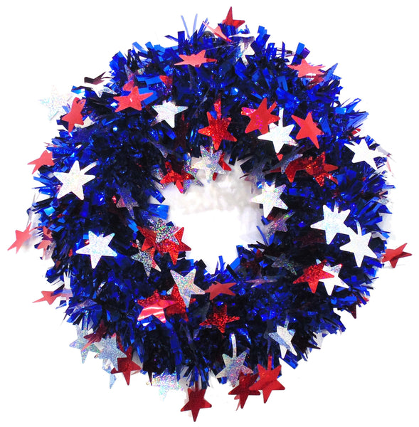 Patriotic Wreath Decoration | Decorations for the 4th of July ...